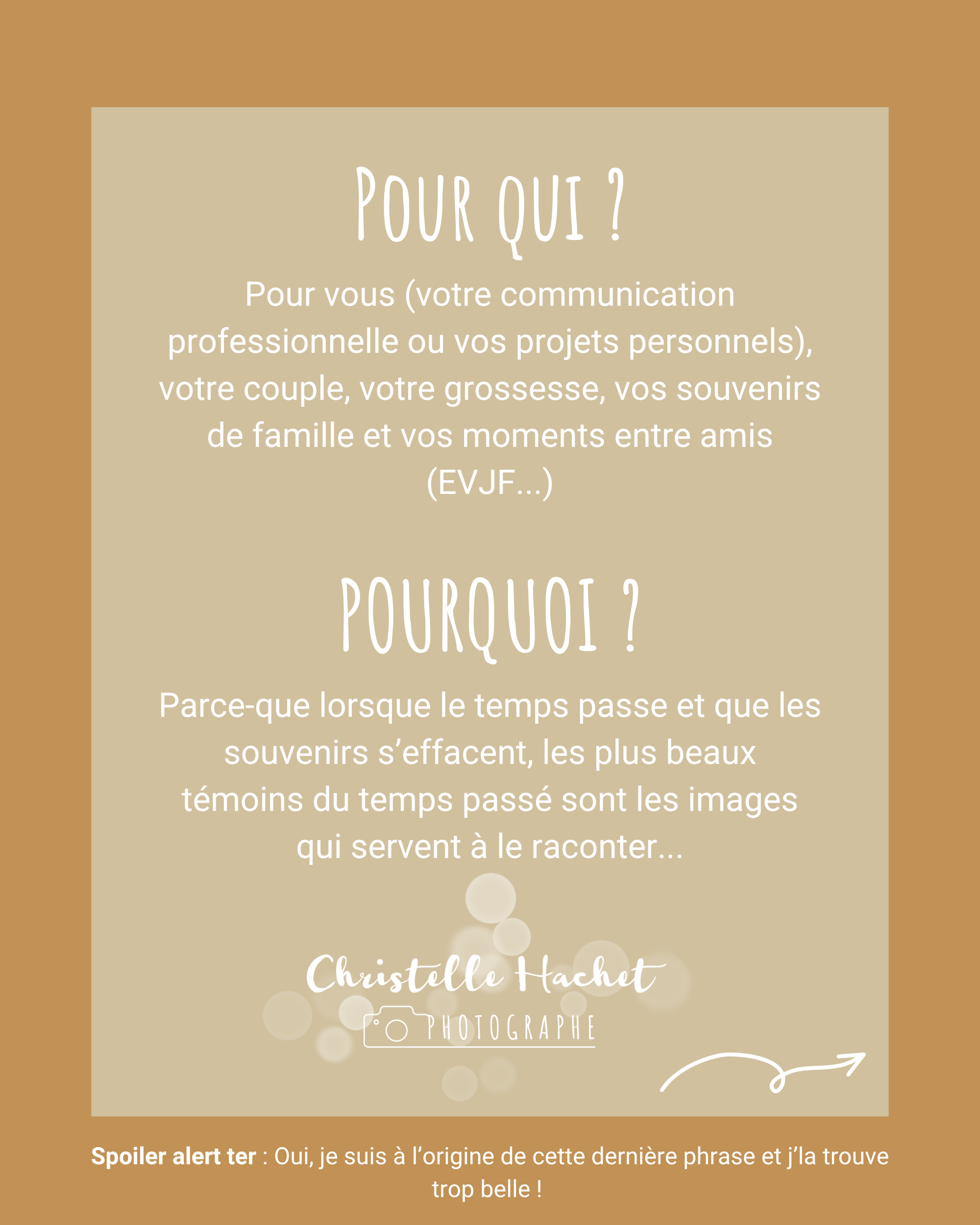 Christelle Hachet Photographe Vannes et Crozon - Morbihan et Finistère - Presentation